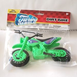 Turbo Wheels dirt bike - green